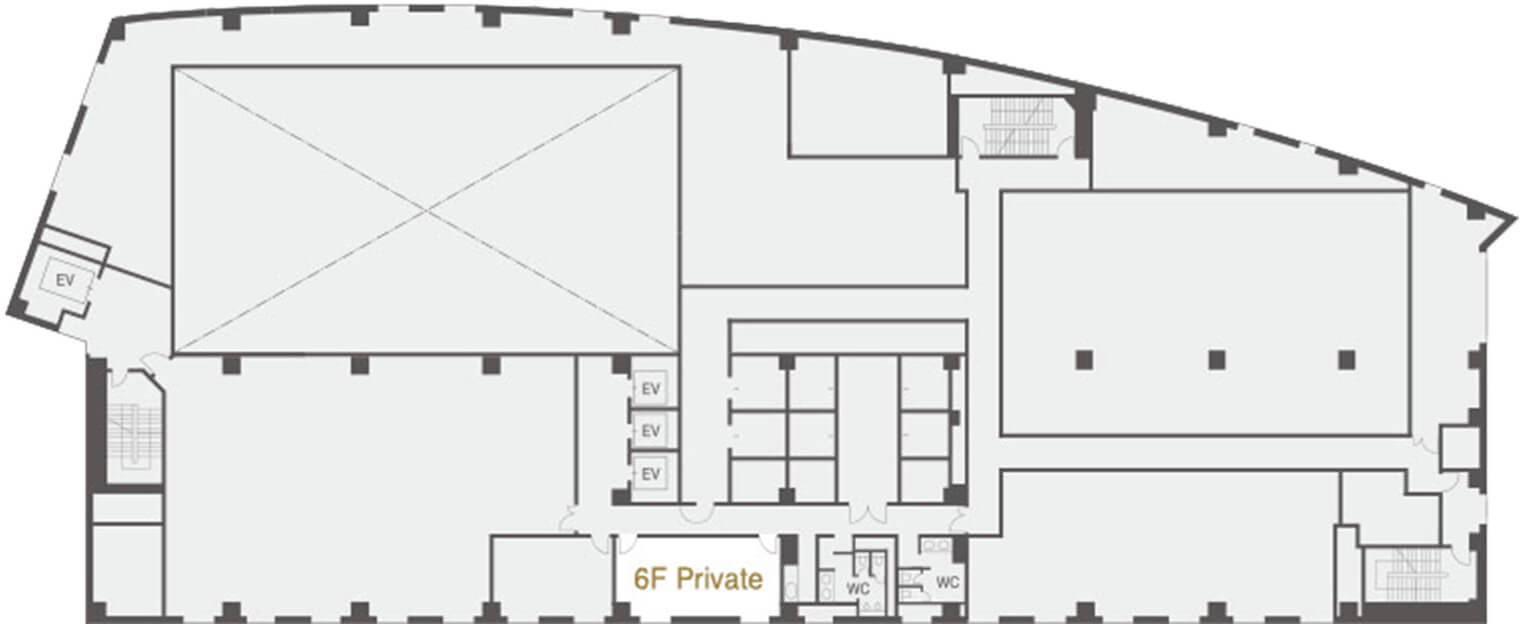 6階貸し会議室エリア