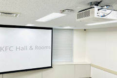 貸し会議室天吊プロジェクター