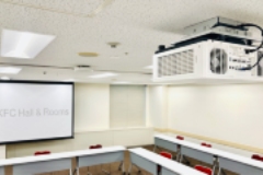 貸し会議室天吊プロジェクター