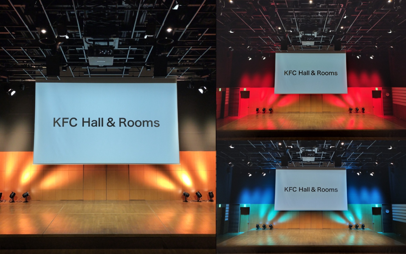 イベントホールライティングイメージ1